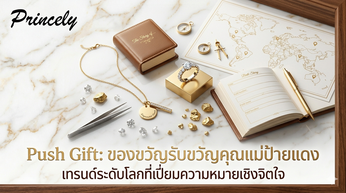 Push Gift: ของขวัญรับขวัญคุณแม่ป้ายแดง เทรนด์ระดับโลกที่เปี่ยมความหมายเชิงจิตใจ