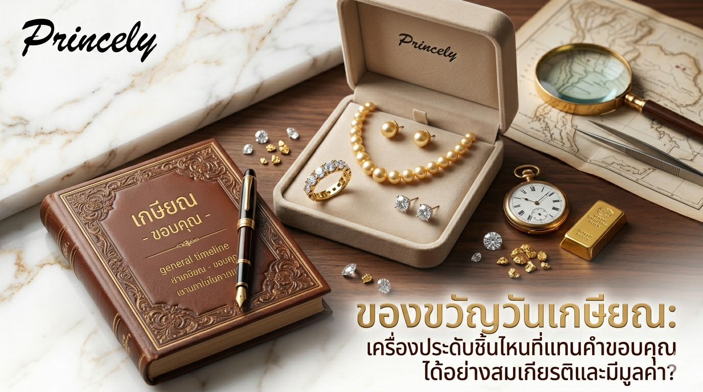 ของขวัญวันเกษียณ: เครื่องประดับชิ้นไหนที่แทนคำขอบคุณได้อย่างสมเกียรติและมีมูลค่า?