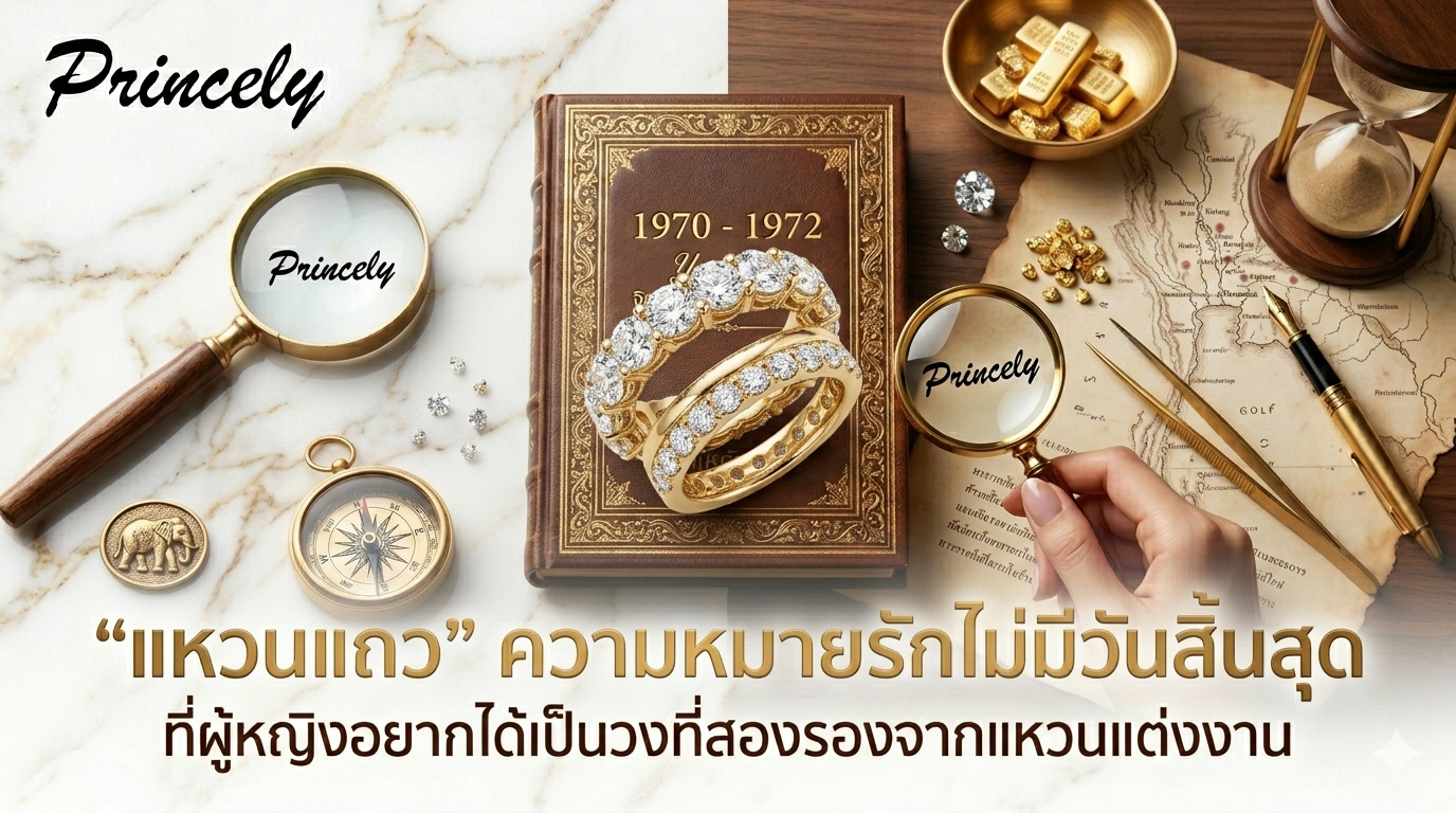 แหวนแถว" (Eternity Ring) ความหมายรักไม่มีวันสิ้นสุด ที่ผู้หญิงอยากได้เป็นวงที่สองรองจากแหวนแต่งงาน