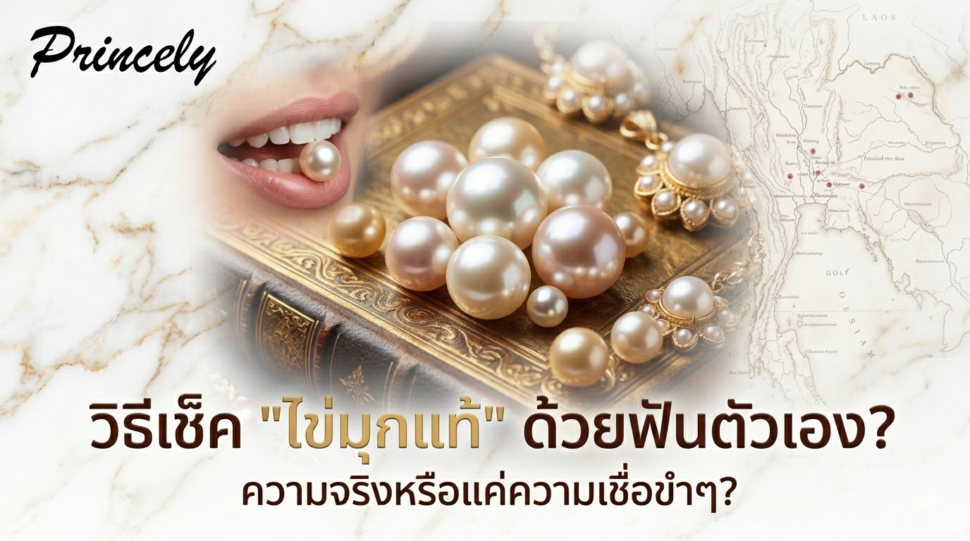 วิธีเช็ค "ไข่มุกแท้" ด้วยฟันตัวเอง? ความจริงหรือแค่ความเชื่อขำๆ