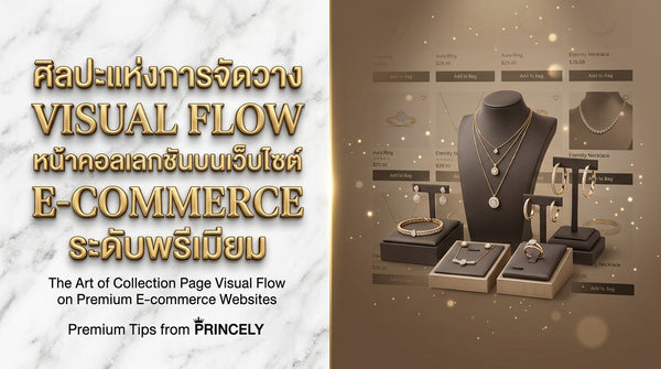 ศิลปะการจัดหน้าภาพรวมสินค้า (Collection Page Visual Flow) บนเว็บไซต์ E-commerce ระดับพรีเมียม