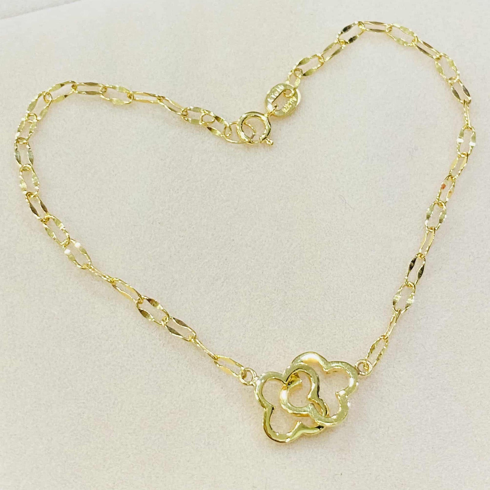 สร้อยข้อมือทองคำแท้ ITALY 9K Yellow Gold รุ่น Hot Deal H010